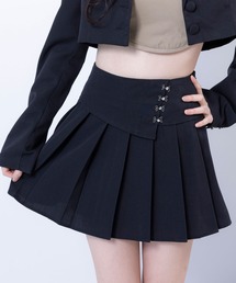フロントホックミニスカート
