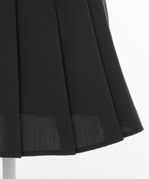 DearMyLoveMillor(ディアマイラブミラー)の「フロントホックミニスカート(スカート・レディース・ブラック/グレー・MEDIUM/LARGE/LL/3L)」の7枚目の写真