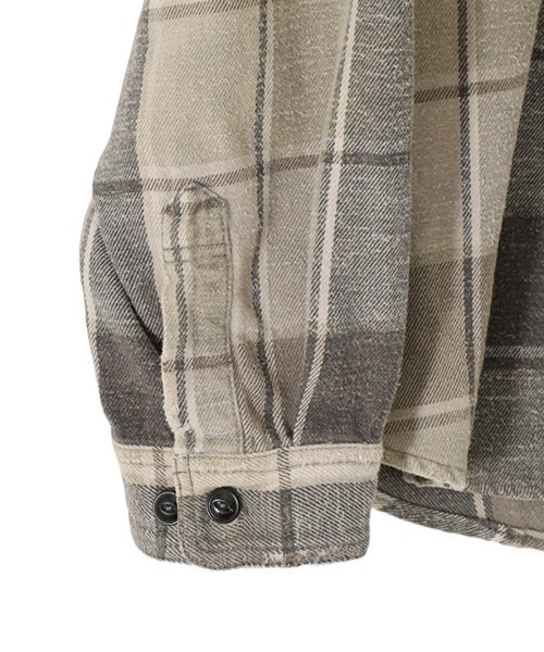 【Mサイズ‼️】WORK L/S SHIRTS COTTON NELCHECK GOLD（ゴールド）の「東洋エンタープライズ GOLD / ゴールド