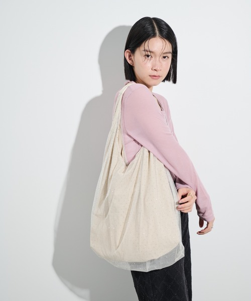 セール】スタッズシアートート（トートバッグ）｜Shelly island