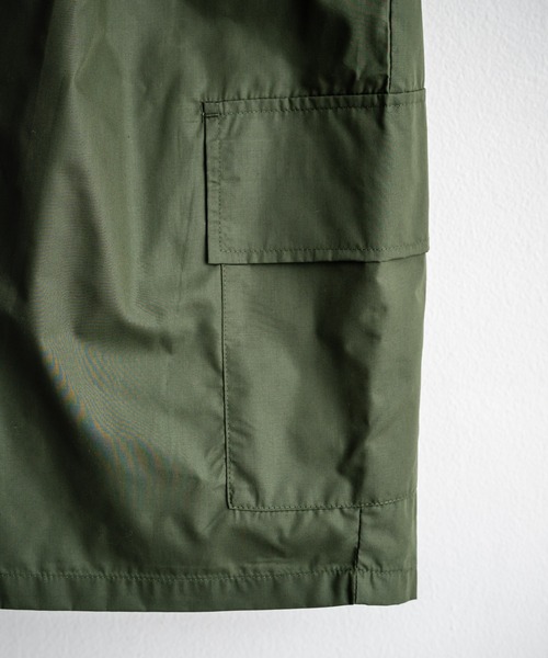 ワンタック ワイドミリタリーカーゴイージーショートパンツ / ハーフ