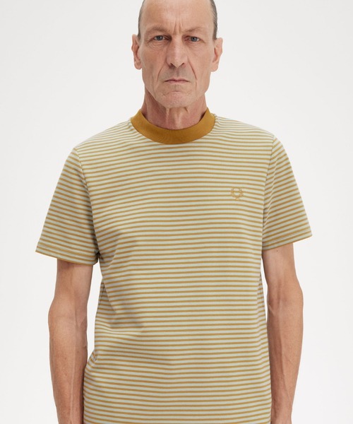 FRED PERRY（フレッドペリー）の「Fine Stripe Heavy Weight T