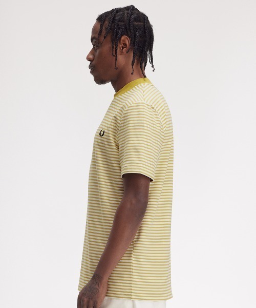 セール】Fine Stripe Heavy Weight T-Shirt／ストライプ