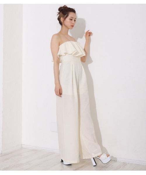 DEMETER(デメテル)の「厚底 太ヒール ビジューバックル アンクルストラップ サンダル(サンダル・レディース・ブラック/シルバー/ホワイト・S/M/L/LL)」の14枚目の写真