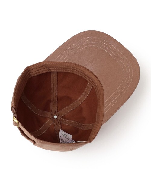 SHIPS（シップス）の「perah:シャイニー キャップ（キャップ・レディース・ナチュラル/ブラック/キャメル・ONE SIZE）」の9枚目の写真