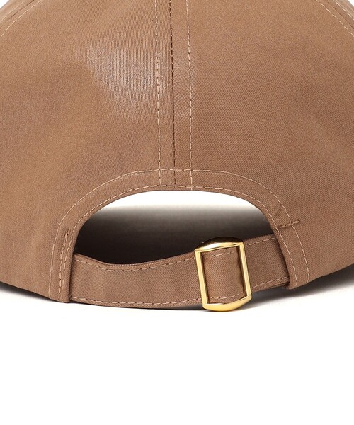 SHIPS（シップス）の「perah:シャイニー キャップ（キャップ・レディース・ナチュラル/ブラック/キャメル・ONE SIZE）」の11枚目の写真