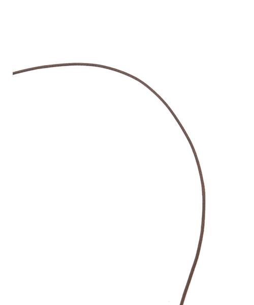 YECCA VECCA（イェッカヴェッカ）の「チェーン×コードラリエット（ネックレス・レディース・シルバー/ゴールド・FREE）」の10枚目の写真