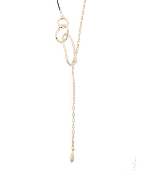 YECCA VECCA（イェッカヴェッカ）の「チェーン×コードラリエット（ネックレス・レディース・シルバー/ゴールド・FREE）」の12枚目の写真