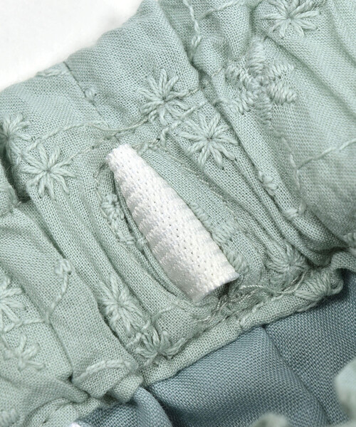 Noeil aime BeBe（ノイユエイムベベ）の「コットンレースショートパンツ(90~130cm)（その他パンツ・キッズ・ブラウン/グリーン・110cm/100cm/120cm/130cm/90cm）」の13枚目の写真