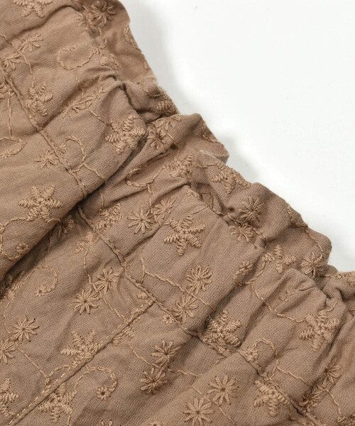 Noeil aime BeBe（ノイユエイムベベ）の「コットンレースショートパンツ(90~130cm)（その他パンツ・キッズ・ブラウン/グリーン・110cm/100cm/120cm/130cm/90cm）」の21枚目の写真