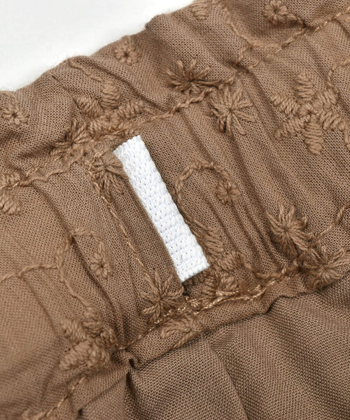 Noeil aime BeBe（ノイユエイムベベ）の「コットンレースショートパンツ(90~130cm)（その他パンツ・キッズ・ブラウン/グリーン・110cm/100cm/120cm/130cm/90cm）」の22枚目の写真