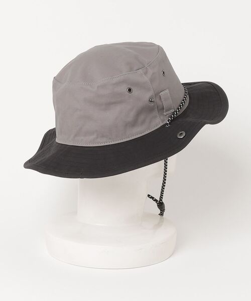 COAL(コール)の「COAL/コール ハット The Seymour Waxed Canvas Boonie Hat 2202473(ハット・メンズ・ブラック/グレー・M)」の4枚目の写真