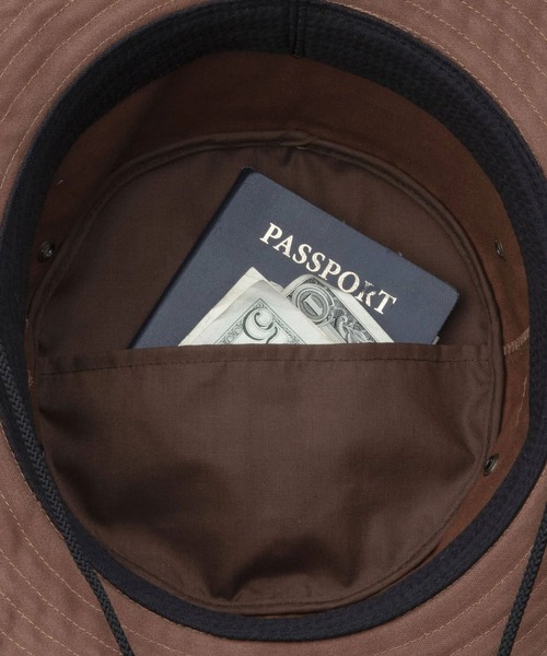 COAL(コール)の「COAL/コール ハット The Seymour Waxed Canvas Boonie Hat 2202473(ハット・メンズ・ブラック/グレー・M)」の7枚目の写真