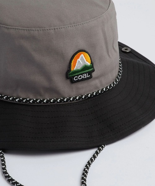 COAL(コール)の「COAL/コール ハット The Seymour Waxed Canvas Boonie Hat 2202473(ハット・メンズ・ブラック/グレー・M)」の6枚目の写真
