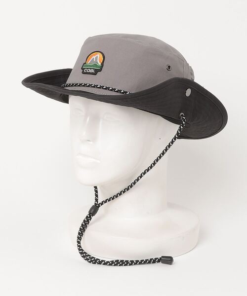 COAL(コール)の「COAL/コール ハット The Seymour Waxed Canvas Boonie Hat 2202473(ハット・メンズ・ブラック/グレー・M)」の8枚目の写真