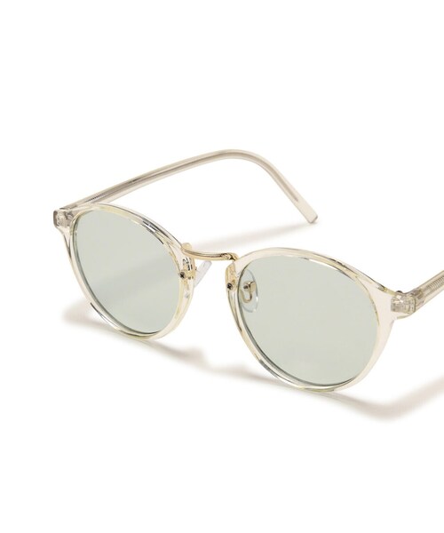 NATURAL BEAUTY BASIC（ナチュラルビューティーベーシック）の「トランスペアレントグラス（サングラス・レディース・ホワイト系その他3/ベージュ/ベージュ系その他・ﾌﾘ-）」の19枚目の写真