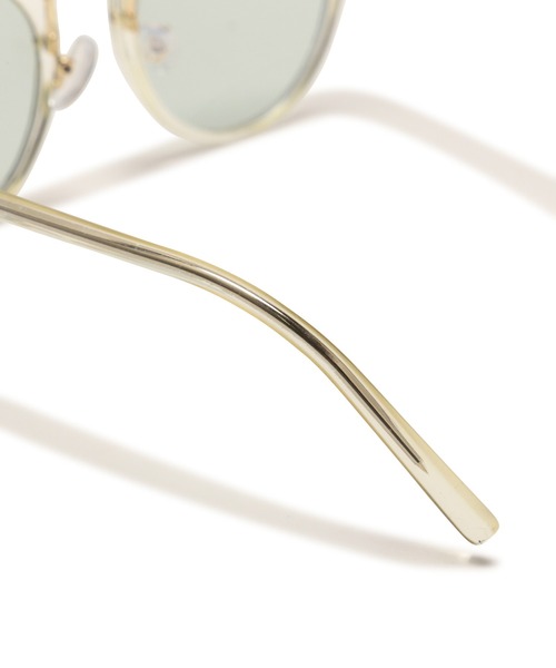 NATURAL BEAUTY BASIC（ナチュラルビューティーベーシック）の「トランスペアレントグラス（サングラス・レディース・ホワイト系その他3/ベージュ/ベージュ系その他・ﾌﾘ-）」の5枚目の写真