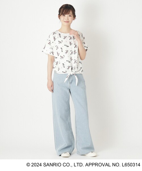 【Hello Kitty×LAURA ASHLEY】コラボTシャツ（Tシャツ/カットソー）｜LAURA ASHLEY（ローラアシュレイ）