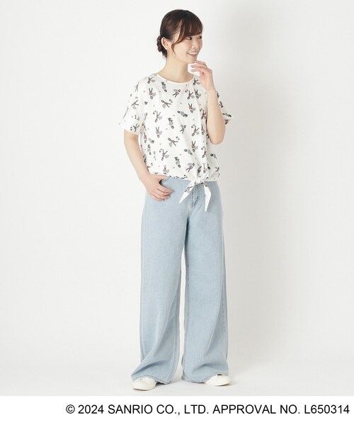 【Hello Kitty×LAURA ASHLEY】コラボTシャツ（Tシャツ/カットソー）｜LAURA ASHLEY（ローラアシュレイ）