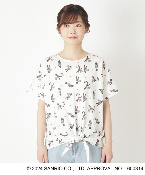 【Hello Kitty×LAURA ASHLEY】コラボTシャツ（Tシャツ/カットソー）｜LAURA ASHLEY（ローラアシュレイ）