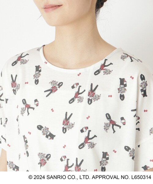 【Hello Kitty×LAURA ASHLEY】コラボTシャツ（Tシャツ/カットソー）｜LAURA ASHLEY（ローラアシュレイ）