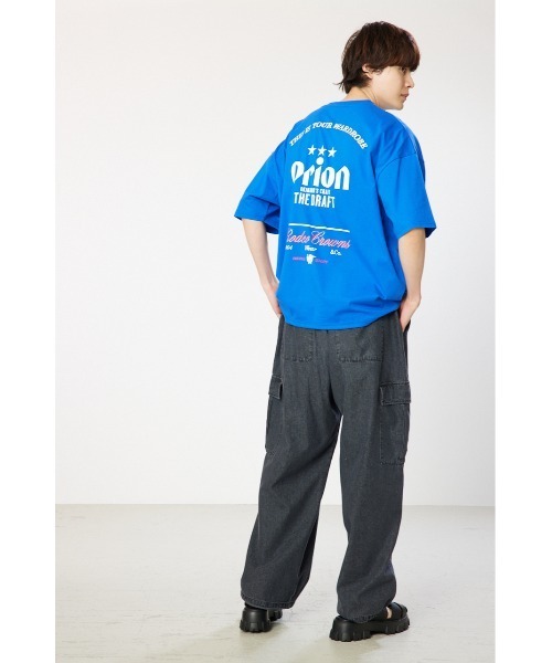 RODEO CROWNS WIDE BOWL(ロデオクラウンズワイドボウル)の「Orion Beer ×RCS Tシャツ(Tシャツ/カットソー・レディース・オフホワイト/チャコールグレー/ブルー・MEDIUM/LARGE)」の12枚目の写真