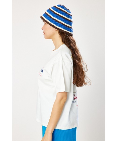 RODEO CROWNS WIDE BOWL(ロデオクラウンズワイドボウル)の「Orion Beer ×RCS Tシャツ(Tシャツ/カットソー・レディース・オフホワイト/チャコールグレー/ブルー・MEDIUM/LARGE)」の14枚目の写真