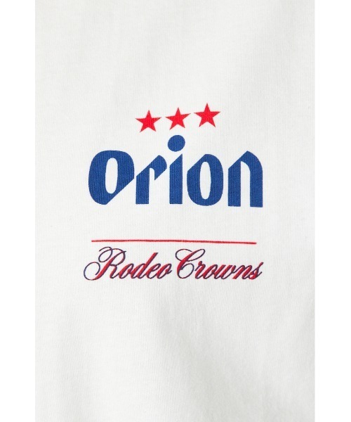 RODEO CROWNS WIDE BOWL(ロデオクラウンズワイドボウル)の「Orion Beer ×RCS Tシャツ(Tシャツ/カットソー・レディース・オフホワイト/チャコールグレー/ブルー・MEDIUM/LARGE)」の17枚目の写真