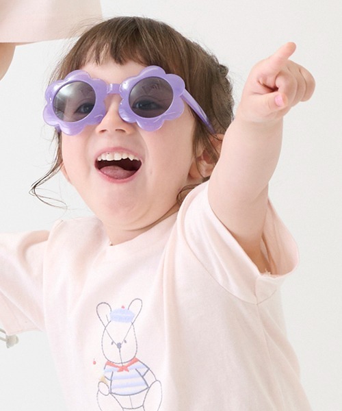 petit main（プティマイン）の「お花サングラス（サングラス・キッズ・ラベンダー/イエロー/ライトピンク・FREE）」の13枚目の写真