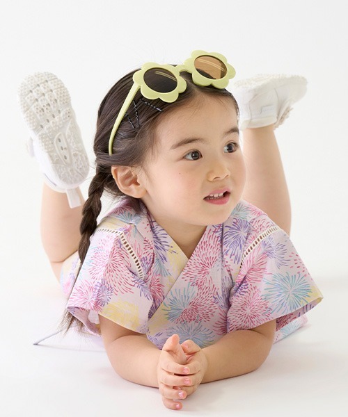 petit main（プティマイン）の「お花サングラス（サングラス・キッズ・ラベンダー/イエロー/ライトピンク・FREE）」の10枚目の写真