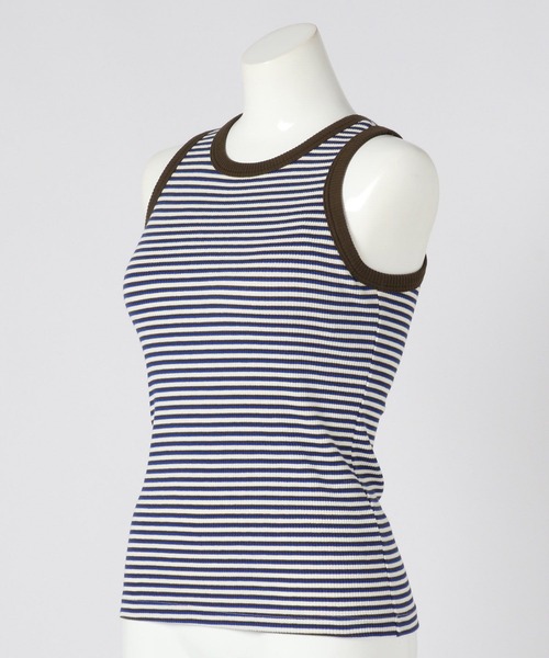 Healthknit（ヘルスニット）の「【Healthknit × bijorie】カップ付きアメスリ／NEW BASIC（タンクトップ・レディース・グリーン/ブラウン/レッド・LARGE/MEDIUM/LG）」の13枚目の写真