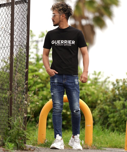 adamsJUGGLER(アダムスジャグラー)の「ゲリエティー(Tシャツ/カットソー・メンズ・ホワイト/ブラック・S/M/L/XL/XXL)」の8枚目の写真