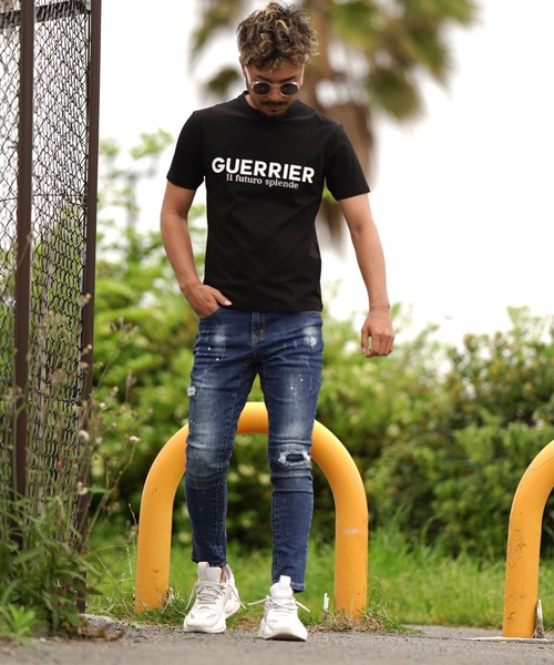 adamsJUGGLER(アダムスジャグラー)の「ゲリエティー(Tシャツ/カットソー・メンズ・ホワイト/ブラック・S/M/L/XL/XXL)」の12枚目の写真