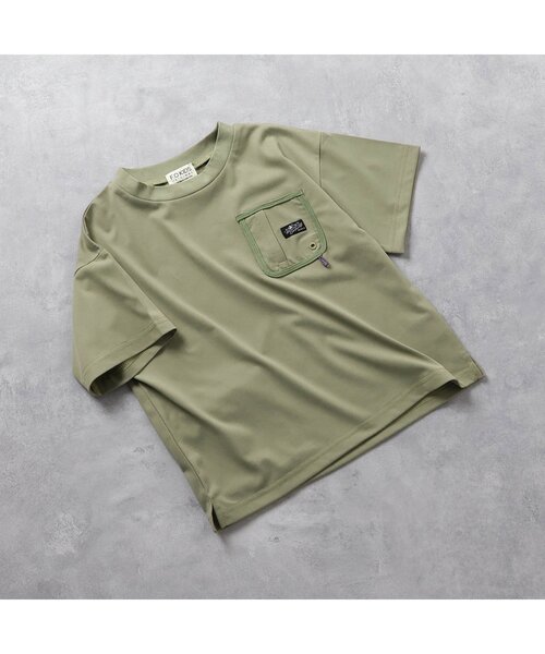 F.O.KIDS（エフオーキッズ）の「【水陸両用】ハイブリッド BIG Tee（Tシャツ/カットソー・キッズ・ブラック/ベージュ/カーキ/ブルー・90/100/110/120/80/130/95/140/150）」の12枚目の写真