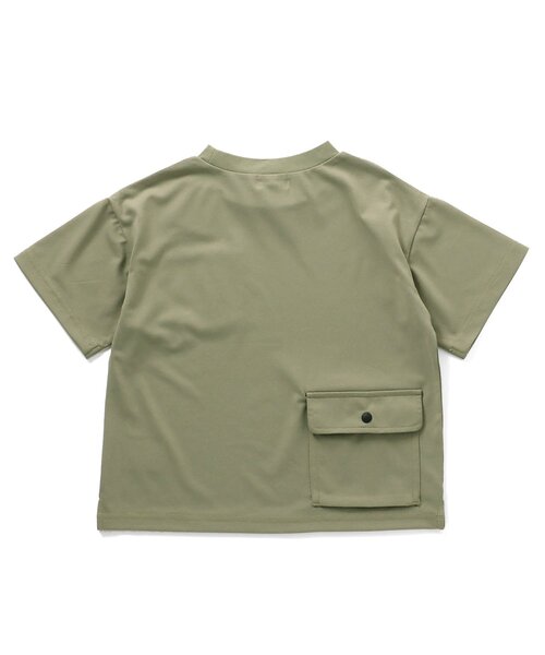 F.O.KIDS（エフオーキッズ）の「【水陸両用】ハイブリッド BIG Tee（Tシャツ/カットソー・キッズ・ブラック/ベージュ/カーキ/ブルー・90/100/110/120/80/130/95/140/150）」の22枚目の写真