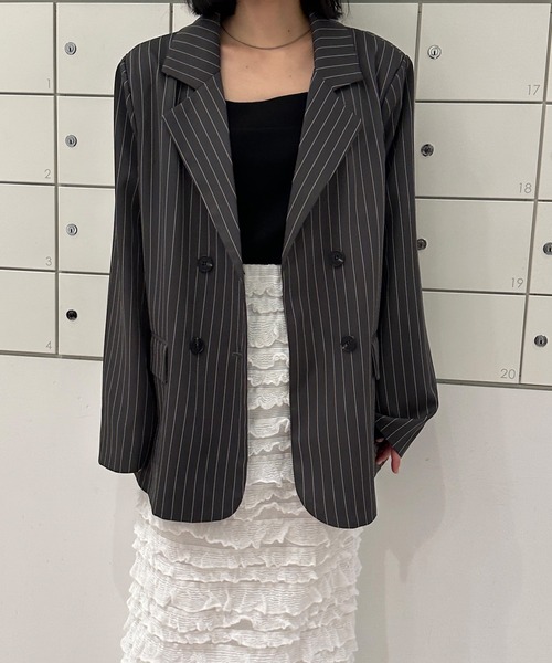 solleim（ソルレム）の「[選べる2丈]カットソーフリルナロースカート（スカート・レディース・ホワイト系1/ホワイト系2/ブラック系1/ブラック系2・M）」の16枚目の写真