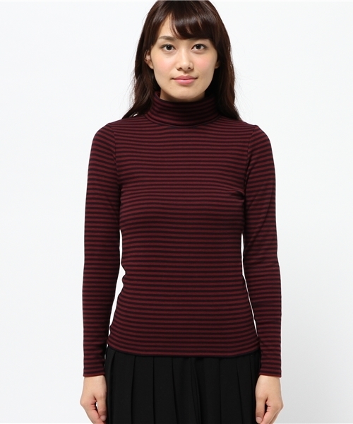 GLOBAL WORK（グローバルワーク）の「スパンテレコタートル長袖/567031（Tシャツ/カットソー・レディース・その他/ライトグレー/ブラック/ネイビー/ホワイト/グレー/ダークブルー/ブラウン/カーキ・SMALL/LARGE/MEDIUM）」の10枚目の写真