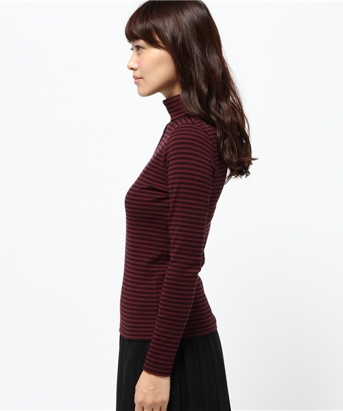 GLOBAL WORK（グローバルワーク）の「スパンテレコタートル長袖/567031（Tシャツ/カットソー・レディース・その他/ライトグレー/ブラック/ネイビー/ホワイト/グレー/ダークブルー/ブラウン/カーキ・SMALL/LARGE/MEDIUM）」の11枚目の写真