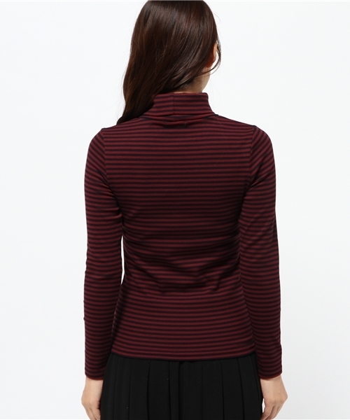 GLOBAL WORK（グローバルワーク）の「スパンテレコタートル長袖/567031（Tシャツ/カットソー・レディース・その他/ライトグレー/ブラック/ネイビー/ホワイト/グレー/ダークブルー/ブラウン/カーキ・SMALL/LARGE/MEDIUM）」の12枚目の写真