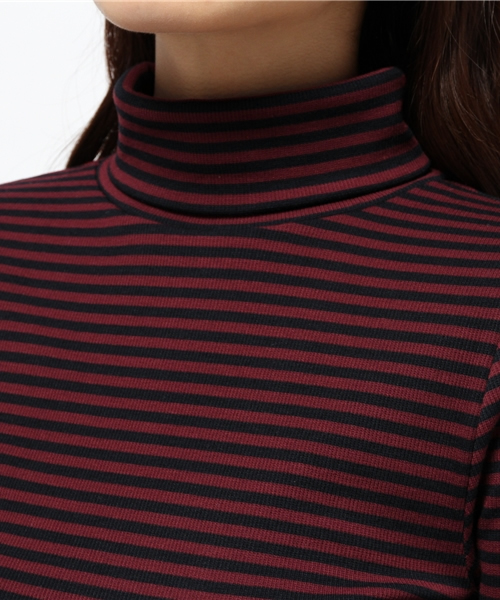 GLOBAL WORK（グローバルワーク）の「スパンテレコタートル長袖/567031（Tシャツ/カットソー・レディース・その他/ライトグレー/ブラック/ネイビー/ホワイト/グレー/ダークブルー/ブラウン/カーキ・SMALL/LARGE/MEDIUM）」の13枚目の写真