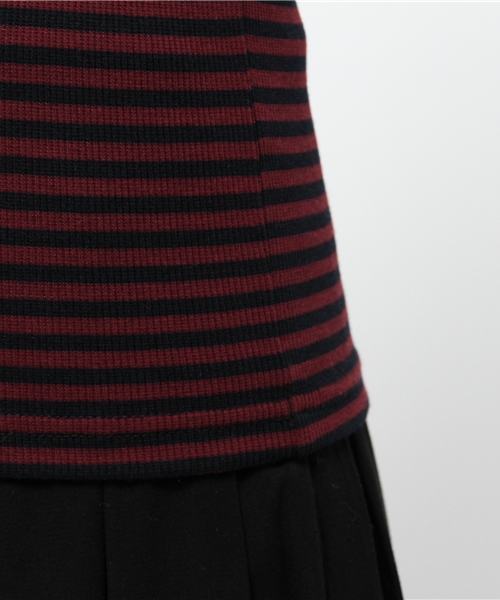 GLOBAL WORK（グローバルワーク）の「スパンテレコタートル長袖/567031（Tシャツ/カットソー・レディース・その他/ライトグレー/ブラック/ネイビー/ホワイト/グレー/ダークブルー/ブラウン/カーキ・SMALL/LARGE/MEDIUM）」の15枚目の写真