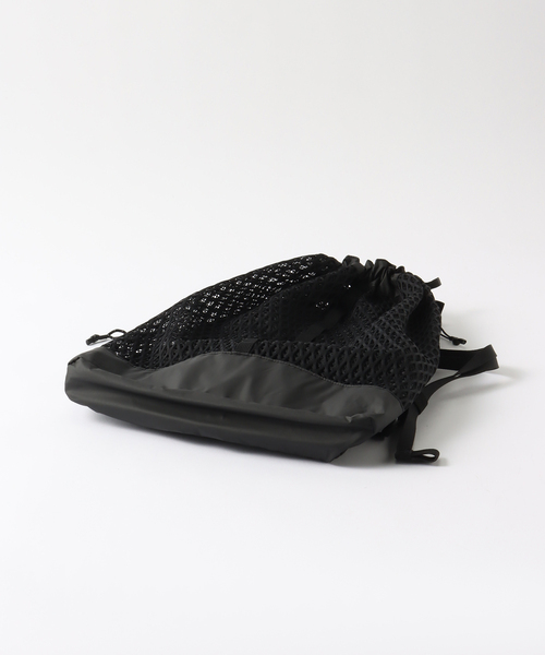 Snow Peak（スノーピーク）の「SNOWPEAK / スノーピーク Double Face Mesh Shoulder Bag（ショルダーバッグ・メンズ・ブラック・FREE）」の5枚目の写真