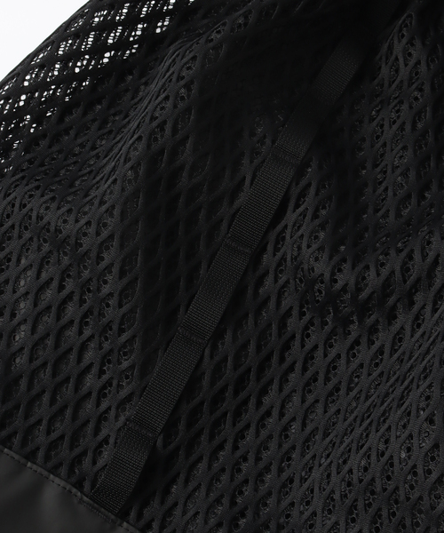 Snow Peak（スノーピーク）の「SNOWPEAK / スノーピーク Double Face Mesh Shoulder Bag（ショルダーバッグ・メンズ・ブラック・FREE）」の11枚目の写真