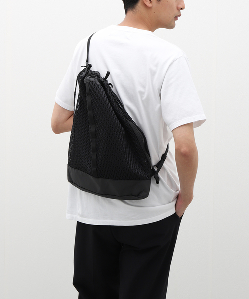 Snow Peak（スノーピーク）の「SNOWPEAK / スノーピーク Double Face Mesh Shoulder Bag（ショルダーバッグ・メンズ・ブラック・FREE）」の17枚目の写真