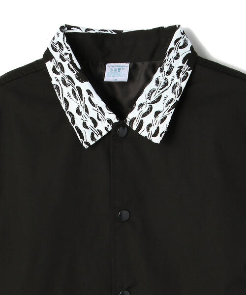 blackmeans（ブラックミーンズ）の「JUN KANEKOxBlackmeans/ジュンカネコ×ブラックミーンズ/Coach Jacket/コーチジャケット（その他アウター・メンズ・ブラック/ベージュ・XL/L/M）」の5枚目の写真
