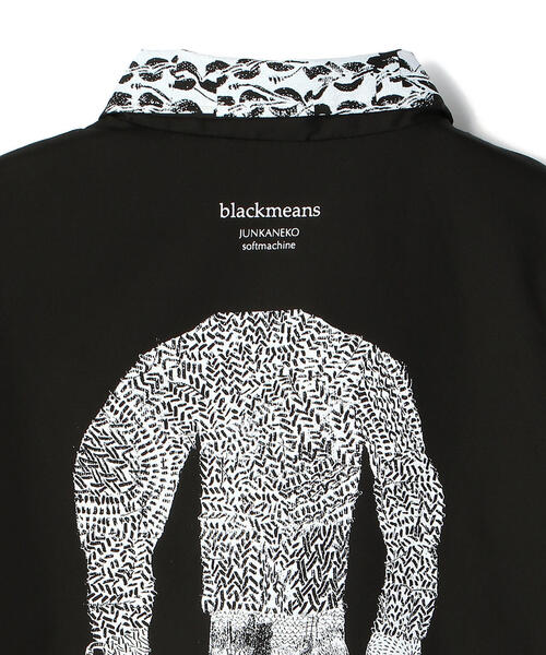blackmeans（ブラックミーンズ）の「JUN KANEKOxBlackmeans/ジュンカネコ×ブラックミーンズ/Coach Jacket/コーチジャケット（その他アウター・メンズ・ブラック/ベージュ・XL/L/M）」の6枚目の写真