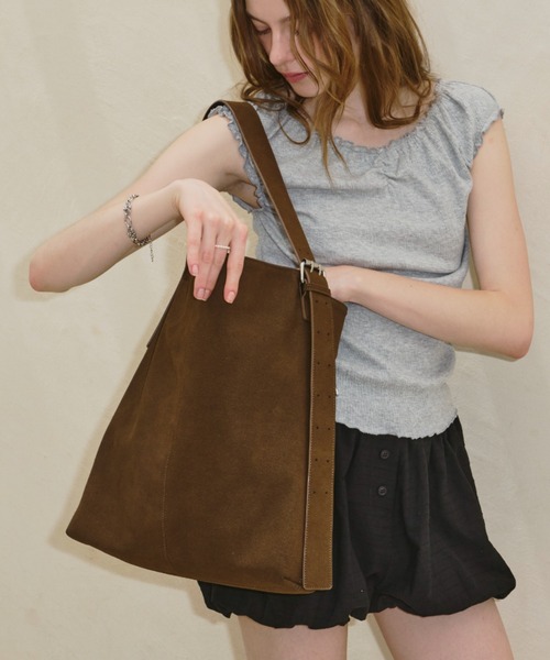 2way suede shoulder bag / 2way スエードショルダーバッグ