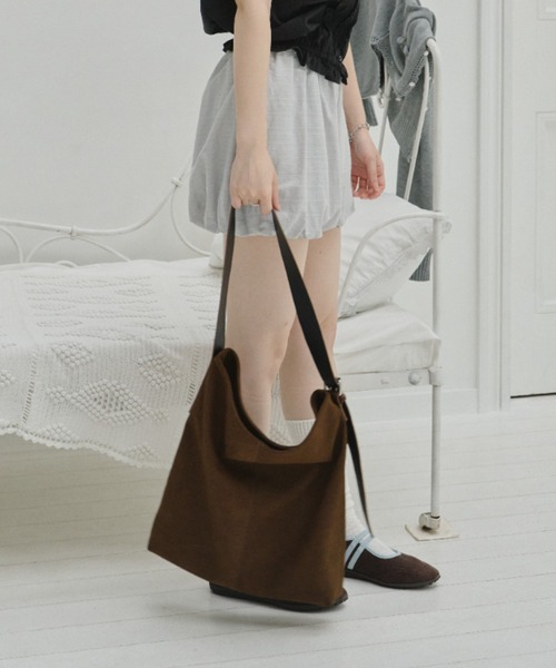 2way suede shoulder bag / 2way スエードショルダーバッグ