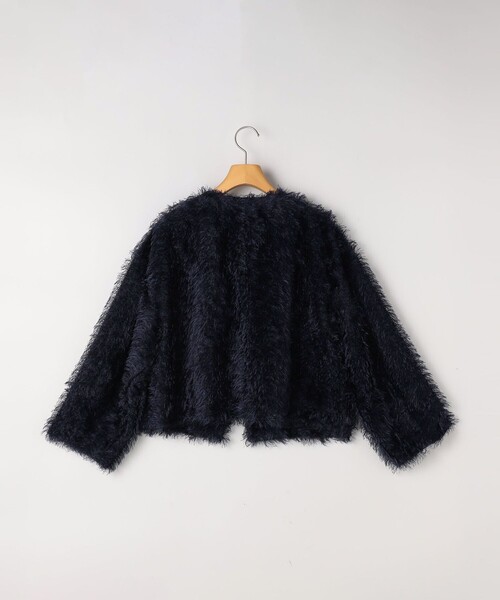 【専用】NOLLEY'S sophiフリンジカットジャガードボレロジャケット38 NOLLEY'S Sophi（ノーリーズソフィ）の「フリンジカット