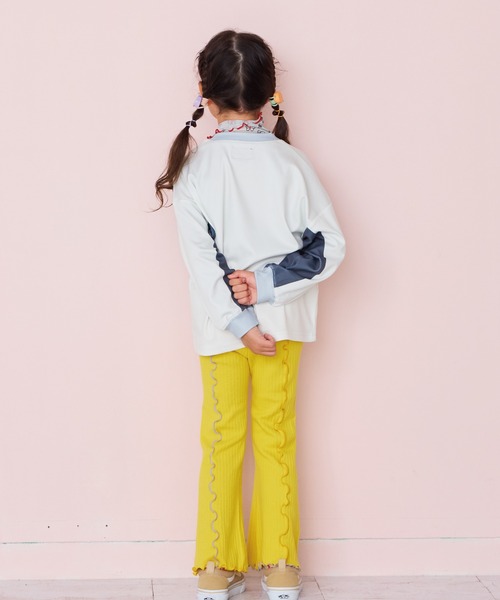 BIG FIELD（ビッグフィールド）の「L/Sサッカーゲームシャツ（Tシャツ/カットソー・キッズ・チャコール/レッド/ブルー/オフホワイト・XL/L/M/S）」の5枚目の写真